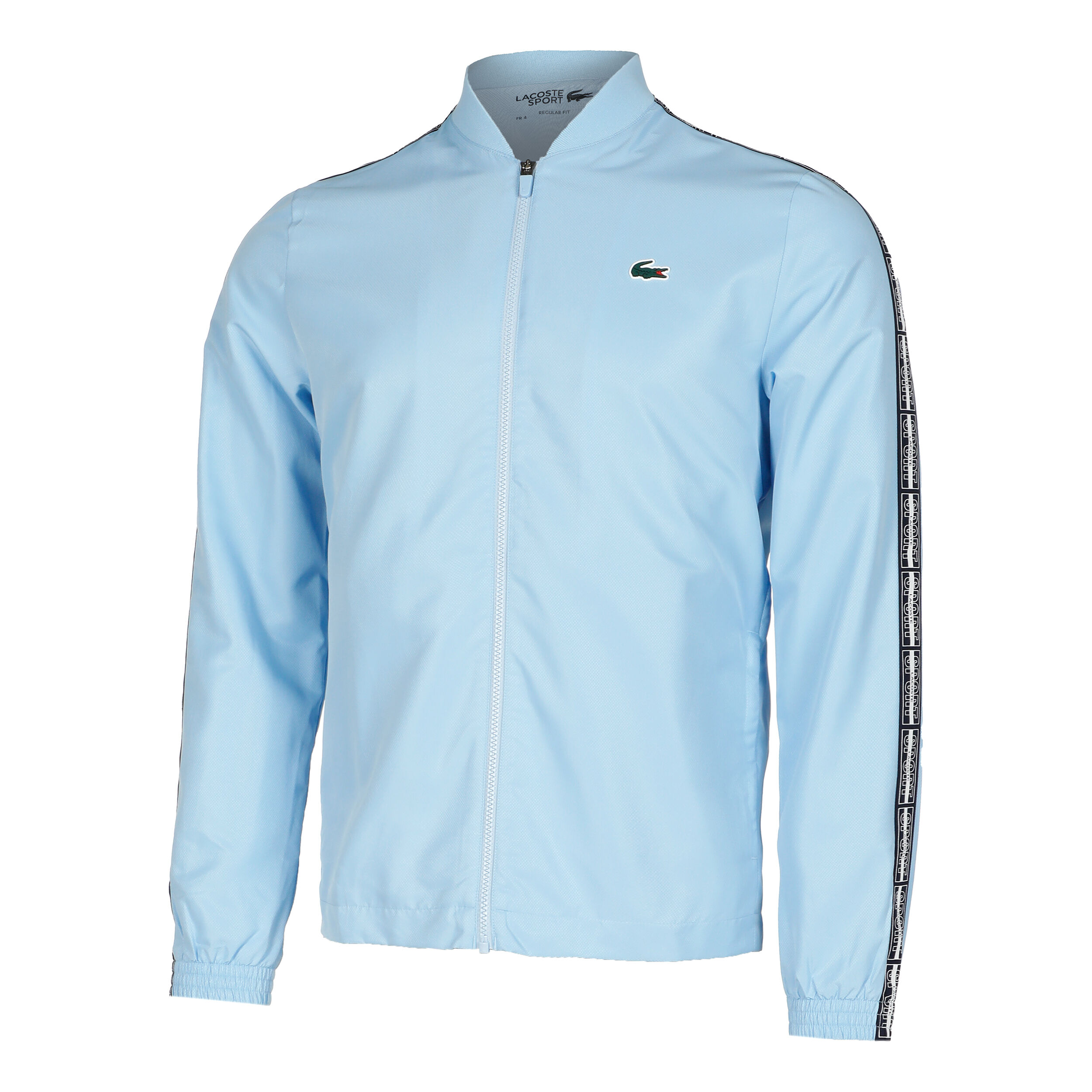 Lacoste trainingsjacke babyblau Clearance